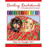 Darling Dachshunds: A Doxie Dog Colouring Book for Adults