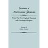 Genealogies of Mayflower Families from the New England Historical and Genealogical Register. in Three Volumes. Volume II: Gibbs - Parker