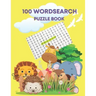 100 wordsearch puzzle book: word search game for kid age 4-8 large print 8.5*11 inches 110 pages Activities&Games