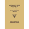 Albemarle Parish Vestry Book, 1742-1786. Surry and Sussex Counties, Virginia