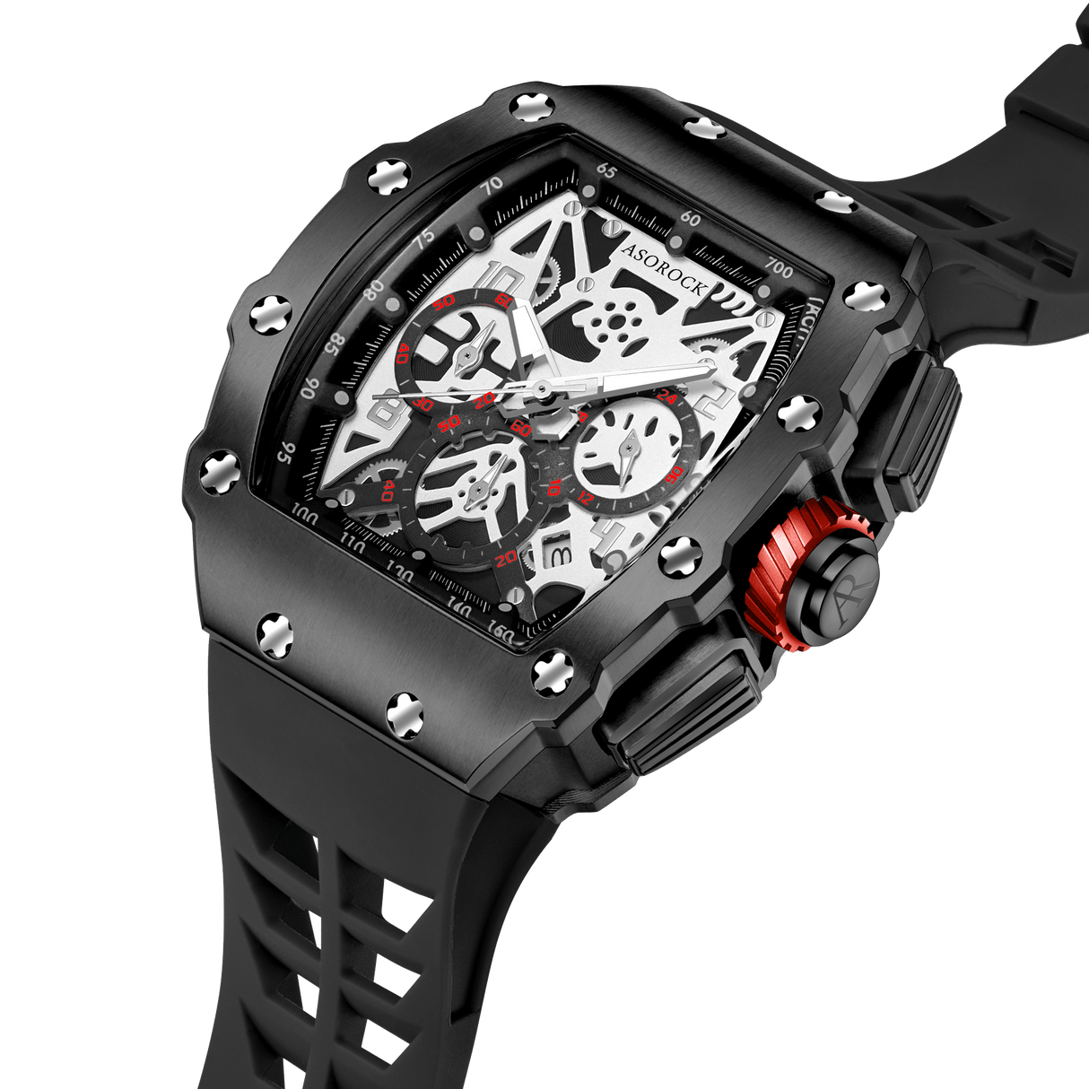 All Black Motorsport by ASOROCK WATCHES