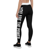 You are the Power Ladies Leggings by Proud Libertarian