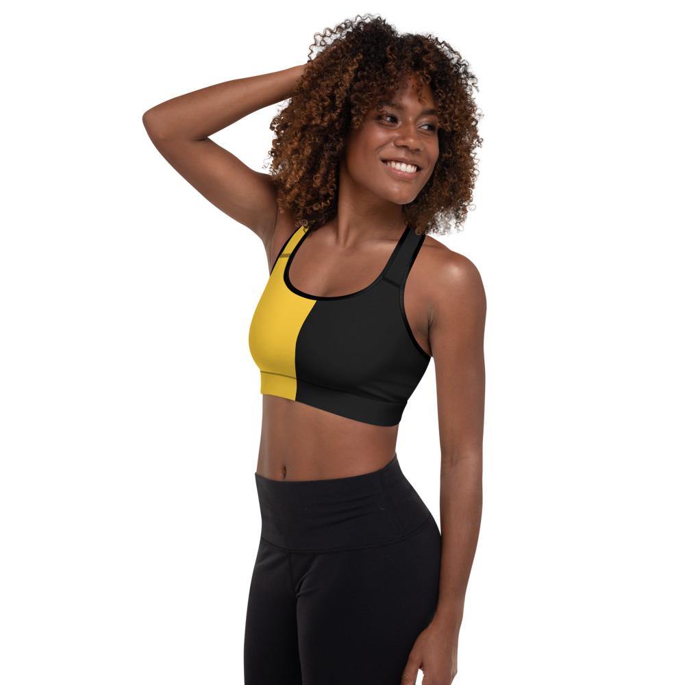 Ancap Porcupine Padded Sports Bra by Proud Libertarian