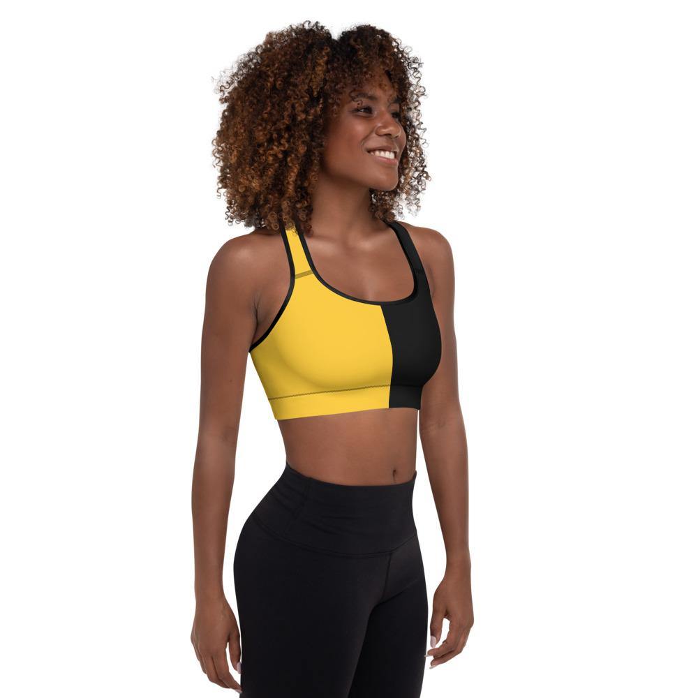 Ancap Porcupine Padded Sports Bra by Proud Libertarian