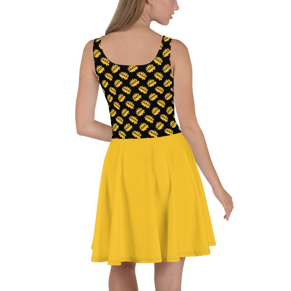 Ancap Porcupine Skater Dress by Proud Libertarian