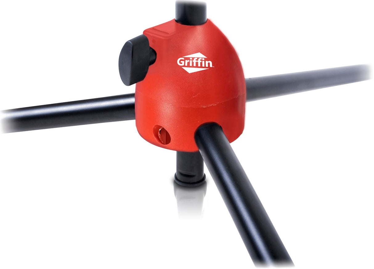 Microphone Boom Stand (GRIFFIN 6 Pack) with Cardioid Vocal Microphones & XLR Mic Cables For Karaoke by GeekStands.com