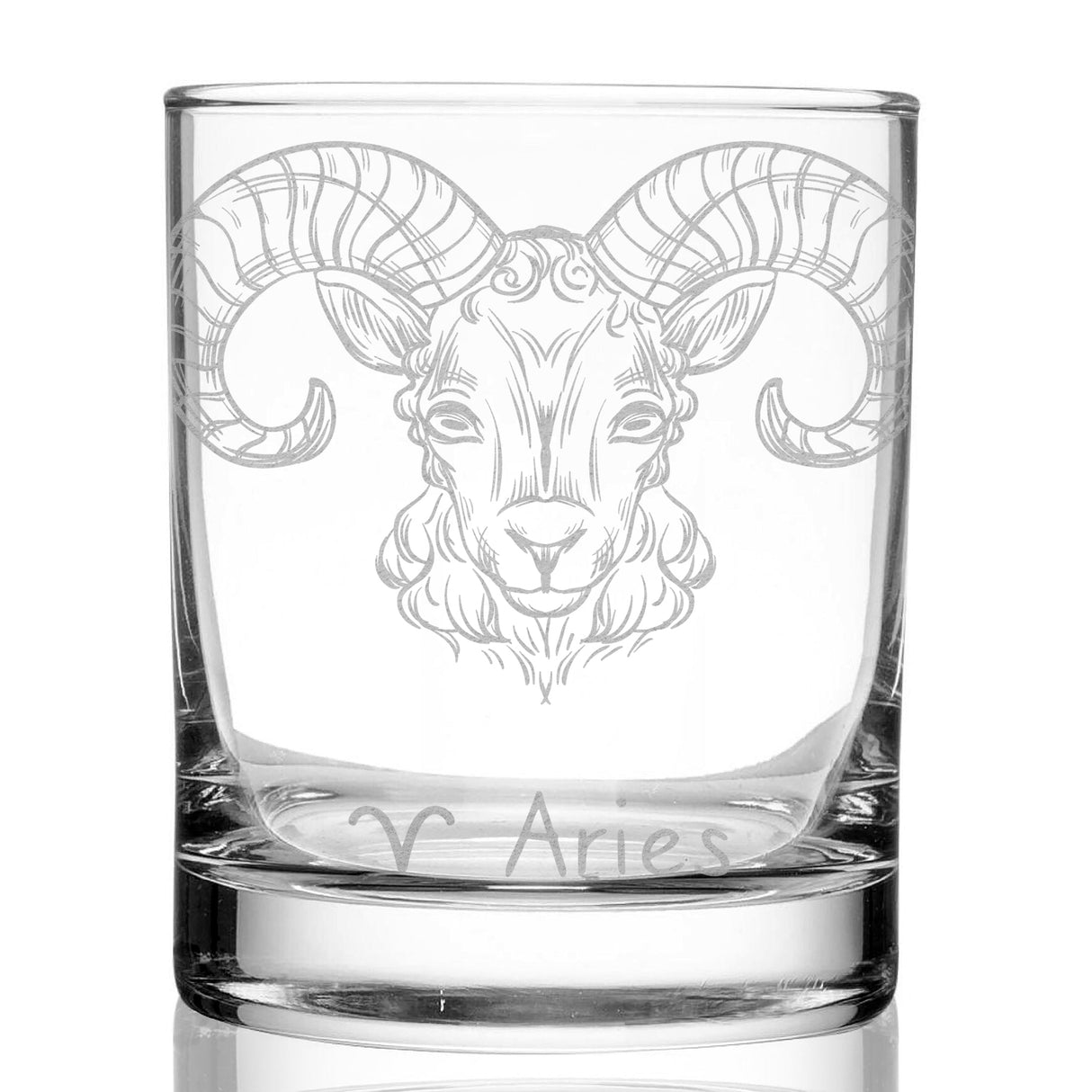 ZODIAC Whiskey Glasses by LumEngrave