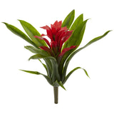 10” Bromeliad Artificial Flower (Set of 6) by Nearly Natural