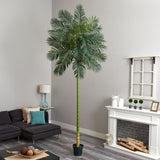 10’ Golden Cane Artificial Palm Tree by Nearly Natural