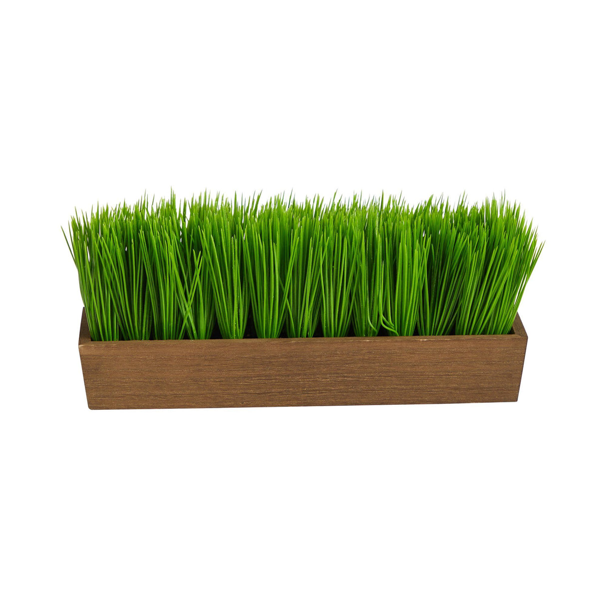 12” Grass Artificial Plant in Decorative Planter by Nearly Natural