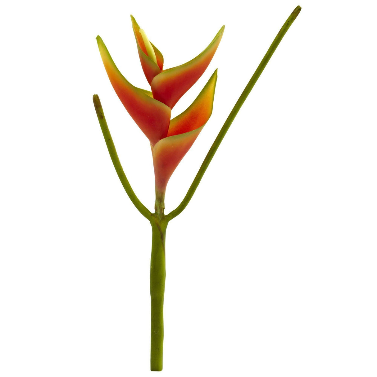 14’’ Mini Heliconia Artificial Flower (Set of 6) by Nearly Natural