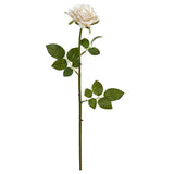 19” Rose Spray Artificial Flower (Set of 12) by Nearly Natural