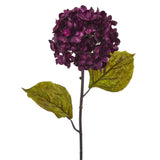 22” Fall Hydrangea Artificial Flower (Set of 6) by Nearly Natural