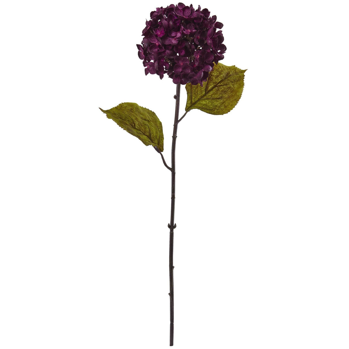 22” Fall Hydrangea Artificial Flower (Set of 6) by Nearly Natural