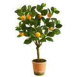 24” Lemon Artificial Tree by Nearly Natural