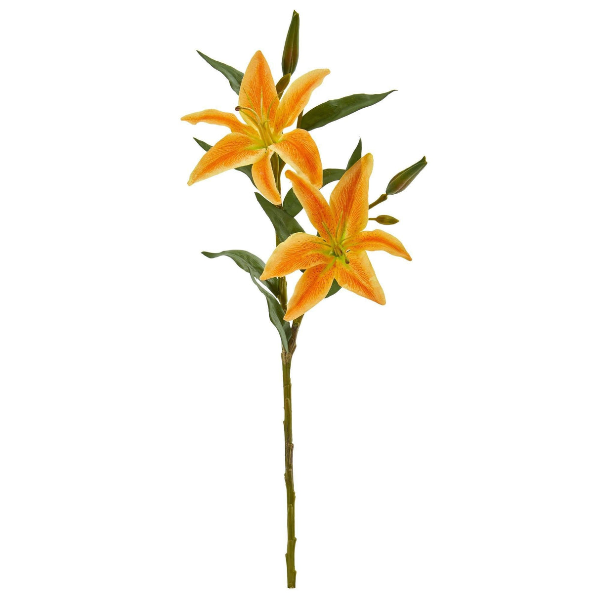 24” Lily Artificial Flower (Set of 6) by Nearly Natural