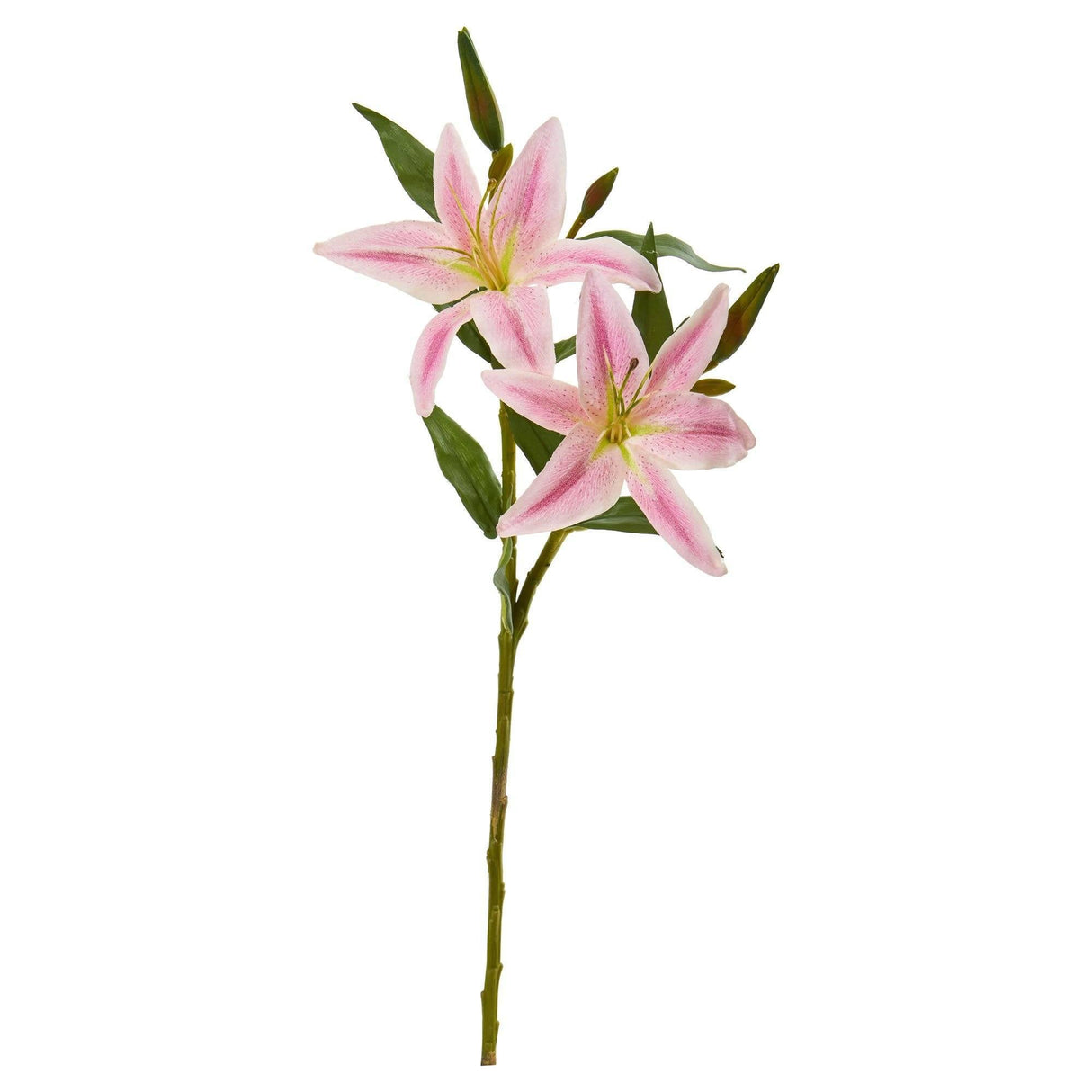 24” Lily Artificial Flower (Set of 6) by Nearly Natural