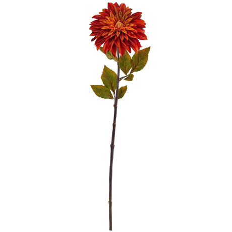 28” Dahlia Artificial Flower (Set of 6) by Nearly Natural