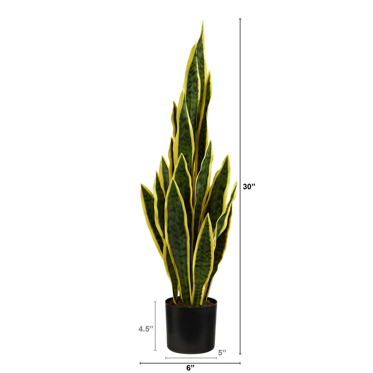 30” Sansevieria Artificial Plant by Nearly Natural