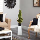 30” Sansevieria Artificial Plant by Nearly Natural