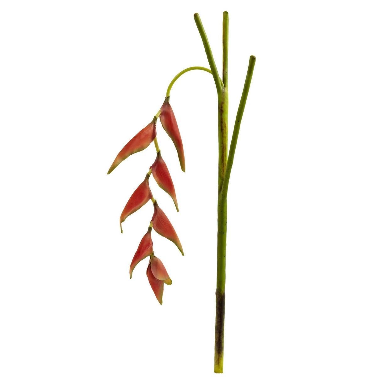 31’’ Hanging Heliconia Artificial Flower (Set of 4) by Nearly Natural