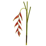 31’’ Hanging Heliconia Artificial Flower (Set of 4) by Nearly Natural