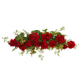 32” Geranium and Berry Swag by Nearly Natural