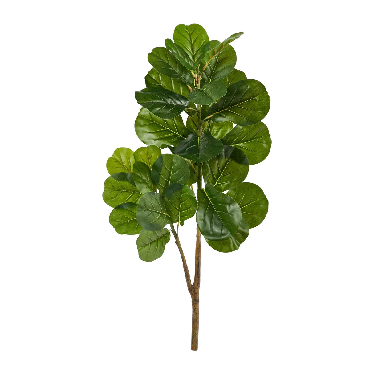 3.5’ Fiddle Leaf Fig Artificial Tree (No pot) by Nearly Natural