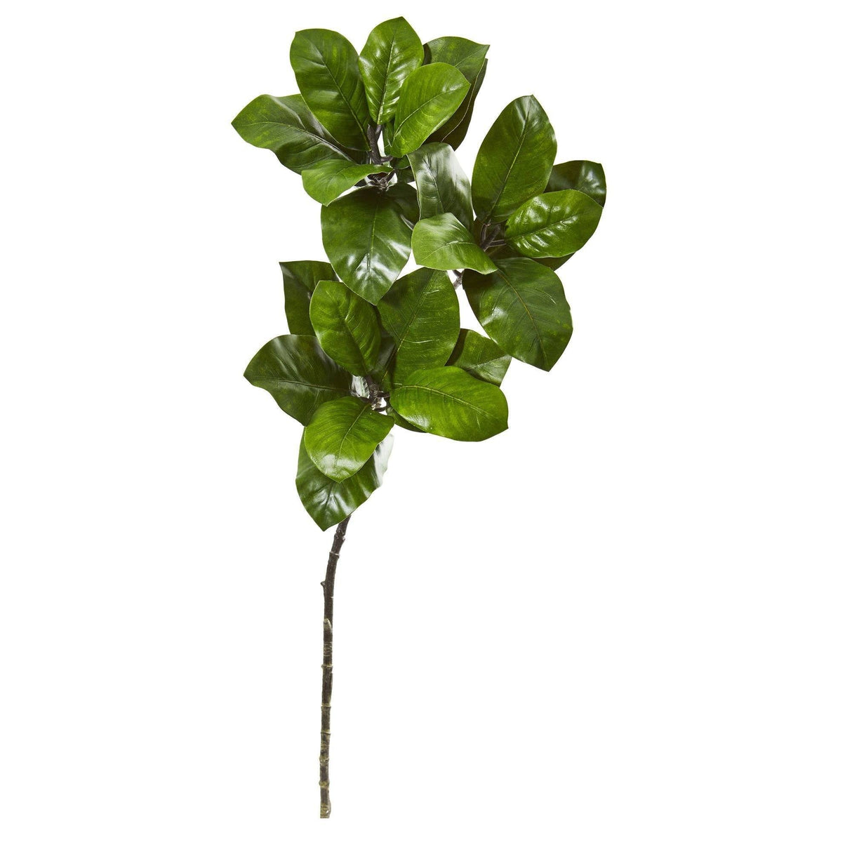 35” Magnolia Leaf Artificial Spray Plant (Set of 3) by Nearly Natural