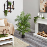 4' Areca Artificial Silk Palm Tree by Nearly Natural