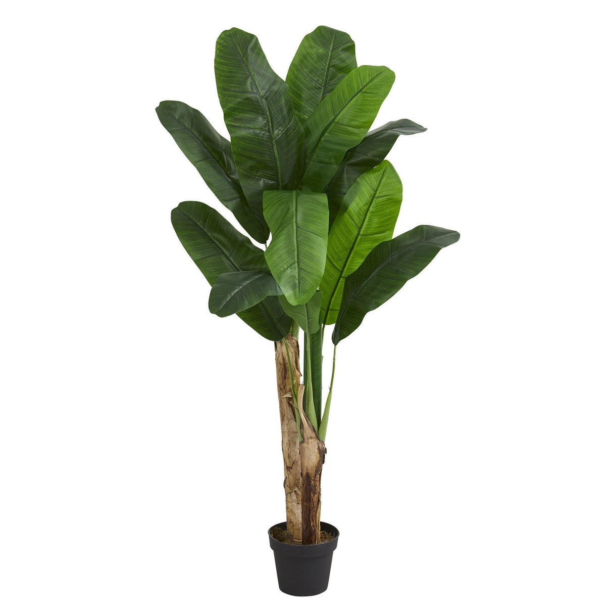 4’ Double Stalk Banana Artificial Tree by Nearly Natural