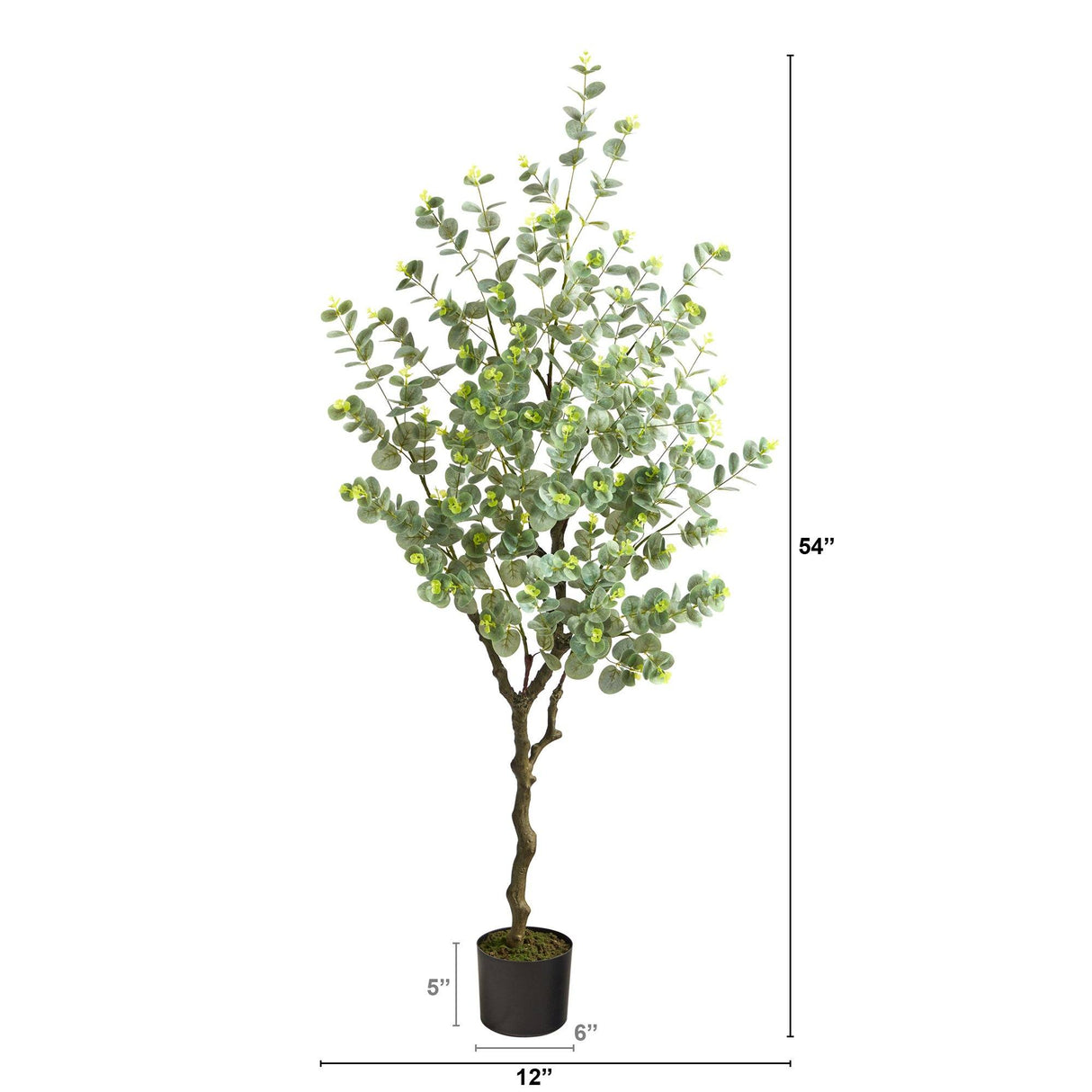 4.5’ Eucalyptus Artificial Tree by Nearly Natural