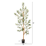 4.5’ Olive Artificial Tree by Nearly Natural