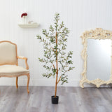 4.5’ Olive Artificial Tree by Nearly Natural