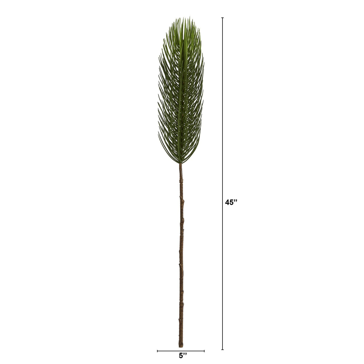 45” Pine Artificial Flower (Set of 3) by Nearly Natural