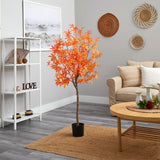 5' Autumn Maple Artificial Tree by Nearly Natural