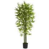 5' Bamboo Tree UV Resistant (Indoor/Outdoor) by Nearly Natural