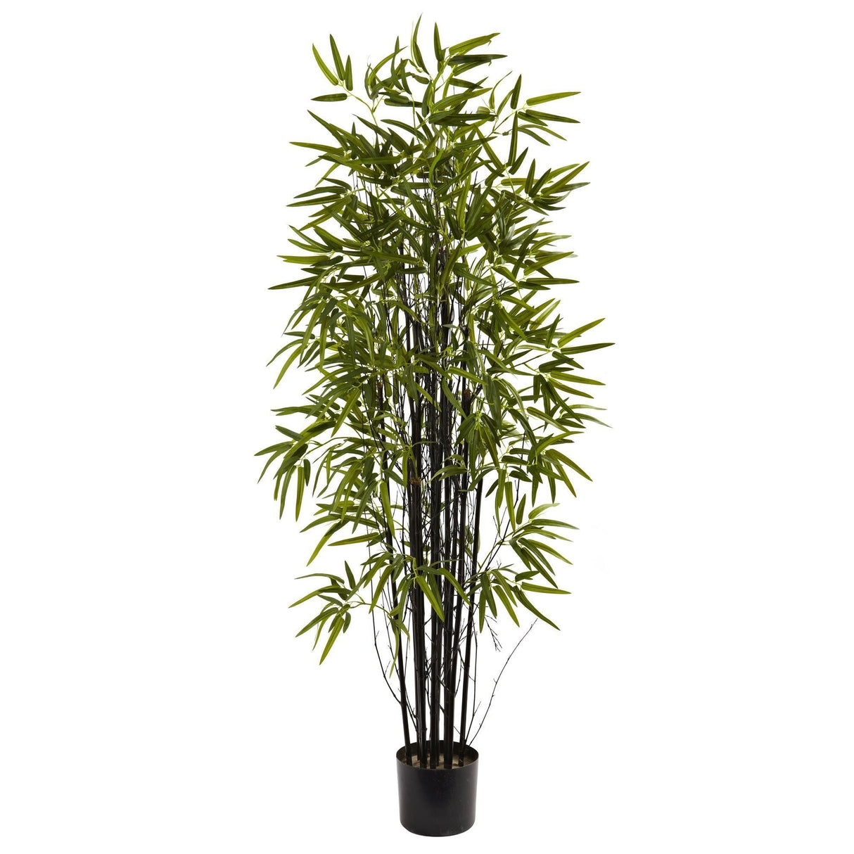 5’ Black Bamboo Tree by Nearly Natural