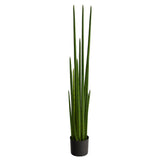 5’ Sansevieria Snake Artificial Plant by Nearly Natural