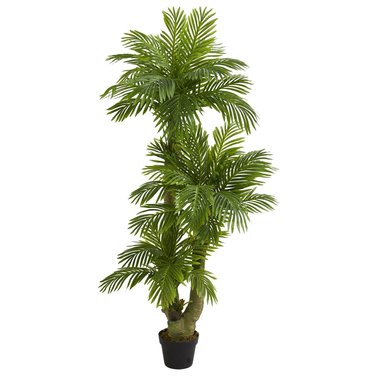 5’ Triple Phoenix Palm Artificial Tree by Nearly Natural