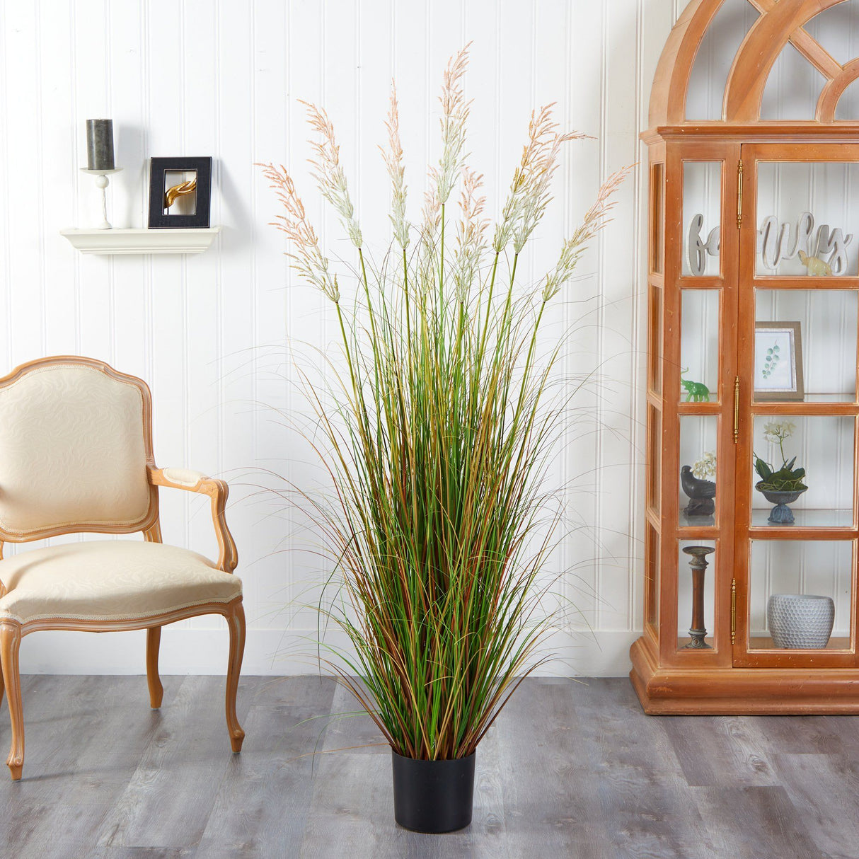 5.5’ Plum Grass Artificial Plant by Nearly Natural