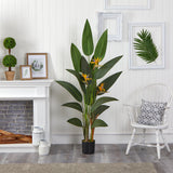 6’ Bird of Paradise Artificial Plant by Nearly Natural