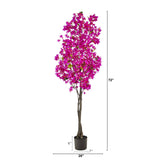 6’ Bougainvillea Artificial Tree by Nearly Natural