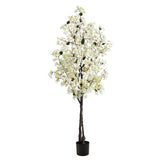 6’ Bougainvillea Artificial Tree by Nearly Natural