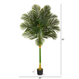 6’ Single Stalk Golden Cane Artificial Palm Tree by Nearly Natural