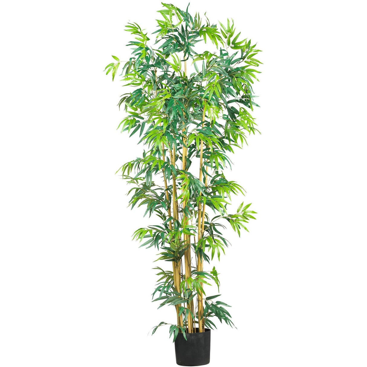 6' Multi Bambusa Bamboo Silk Tree by Nearly Natural