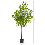 61” Lemon Artificial Tree by Nearly Natural