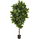 68” Rubber Leaf Artificial Tree by Nearly Natural