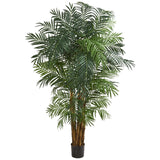 7’ Areca Palm Artificial Tree by Nearly Natural