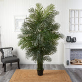 7.5' Areca Palm W/1966 Lvs UV Resistant (Indoor/Outdoor) by Nearly Natural